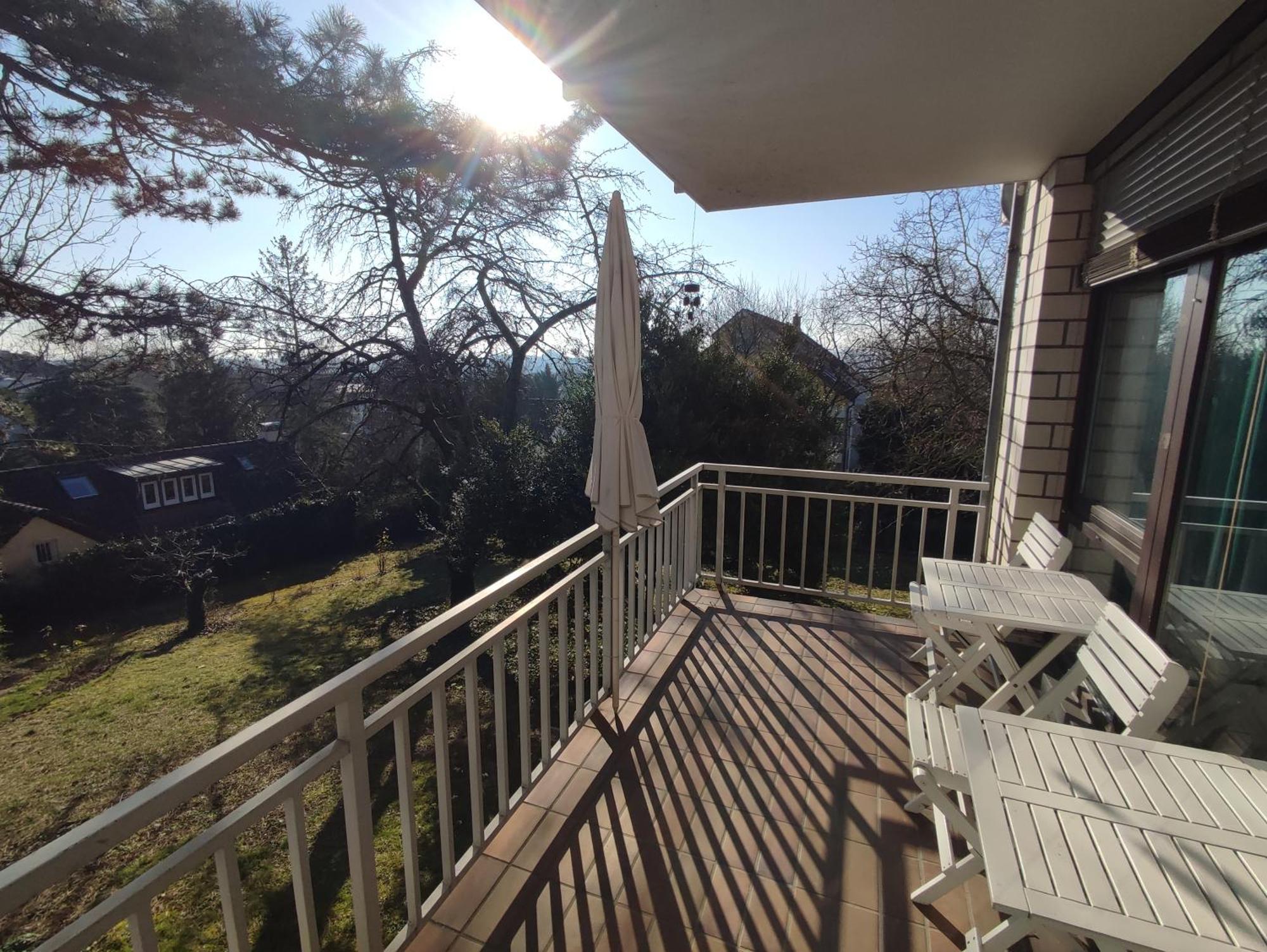 Workation Nature View Mit Balkon, Indoor Pool, Kueche Tiefgarage Auf Anfrage * Wiesbaden